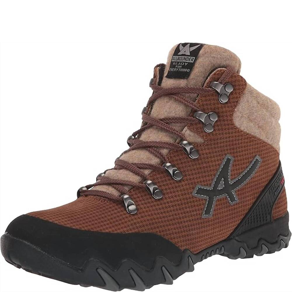 NEW ALLROUNDER women's noomie-tex ankle boot in marrone